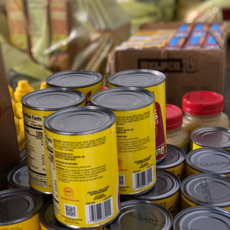 Applied Connective support local food banks view