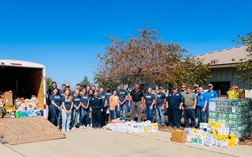 Applied Connective And Valero Food Drive 2025 View