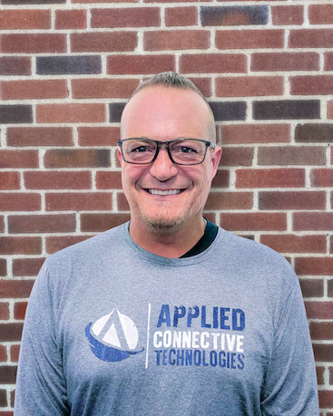 IT support specialist Heath Murray at Applied Connective Technologies Norfolk, Nebraska
