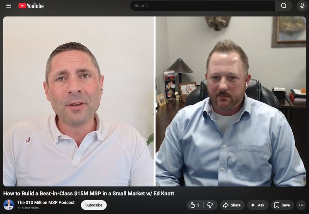 Ed Knott Brian Hoppe Podcast View